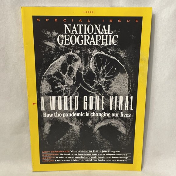 National Geographic November 2020 World Gone Viral Pandemic Changing Our View - Picture 10 of 10